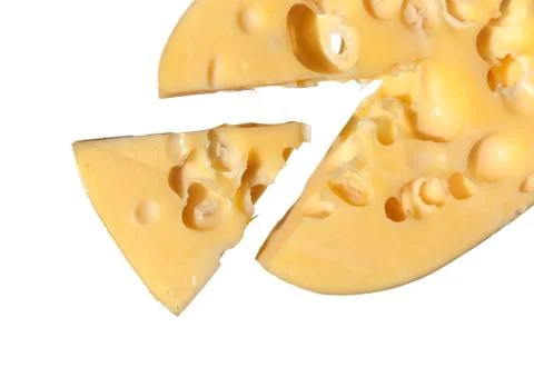 Appetizing cheese Foto stock