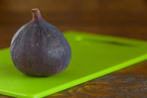 Appetizing figs on table Stock Photos