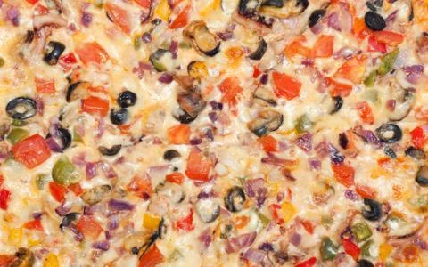 Appetizing pizza Stock Photos