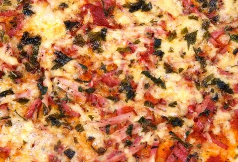 Appetizing pizza Stock Photos