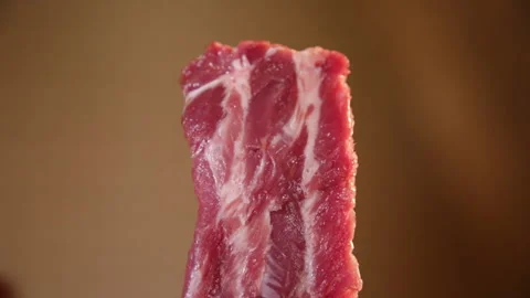 Appetizing pork chops (6) Stock Footage 202258424