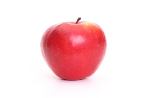 Appetizing red apple Stock Photos