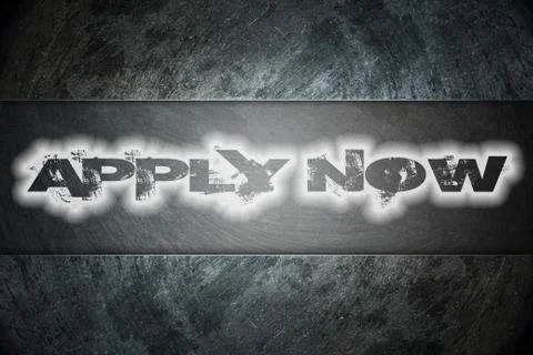 Appiy now text on background Stock Illustration