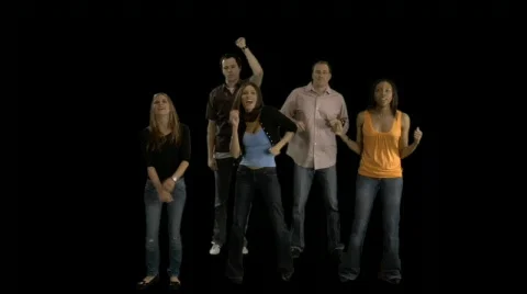 Applauding Concert Crowd Stock Footage 78657