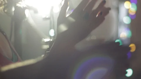 Applause at the feast. Close up. Stock Footage 102109512