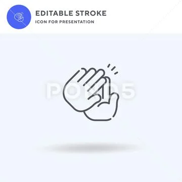 Clapping Cheers Logo Design Template