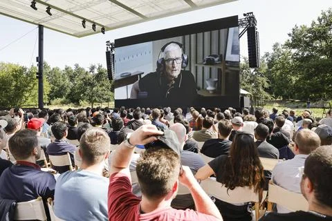 Apple 2025 World Wide Developers Conference, Cupertino, USA - 09 Jun 2025 Foto stock