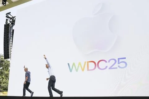 Apple 2025 World Wide Developers Conference, Cupertino, USA - 09 Jun 2025 Foto stock