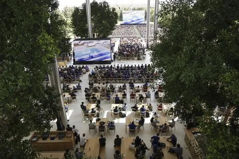 Apple 2025 World Wide Developers Conference, Cupertino, USA - 09 Jun 2025 Foto stock