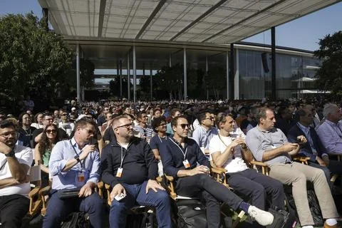 Apple 2025 World Wide Developers Conference, Cupertino, USA - 09 Jun 2025 Foto stock