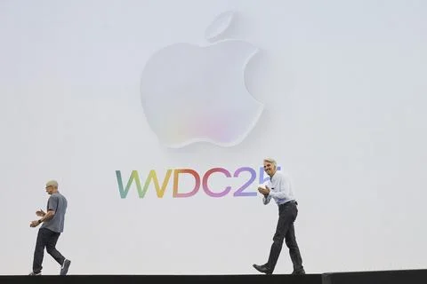 Apple 2025 World Wide Developers Conference, Cupertino, USA - 09 Jun 2025 Foto stock