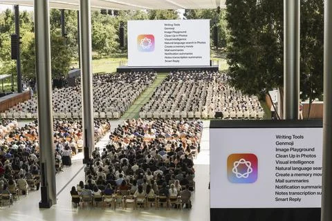 Apple 2025 World Wide Developers Conference, Cupertino, USA - 09 Jun 2025 Foto stock