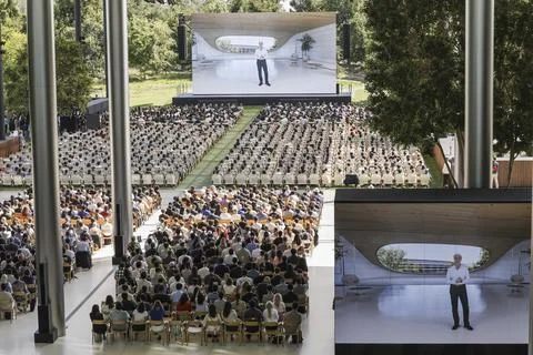 Apple 2025 World Wide Developers Conference, Cupertino, USA - 09 Jun 2025 Foto stock