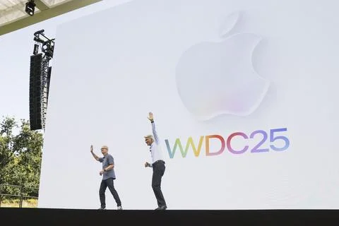 Apple 2025 World Wide Developers Conference, Cupertino, USA - 09 Jun 2025 Foto stock