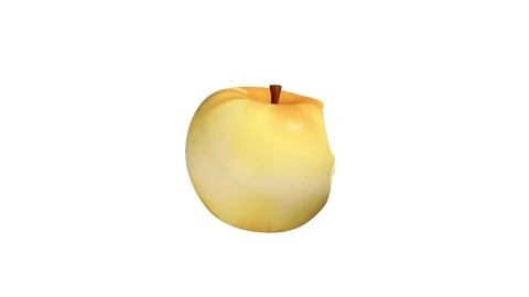 Apple 3d icon animation. Stock Footage 308874869