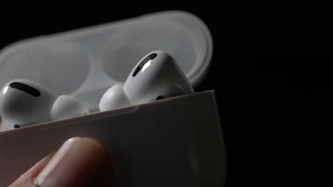 Apple Airpods Pro Stock Footage 122921474
