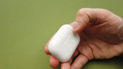 Apple Airpods Pro Stock Footage 125677458