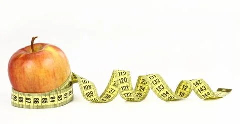 Apple and diet Stock Photos