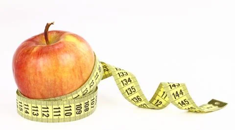 Apple and diet Stock Photos
