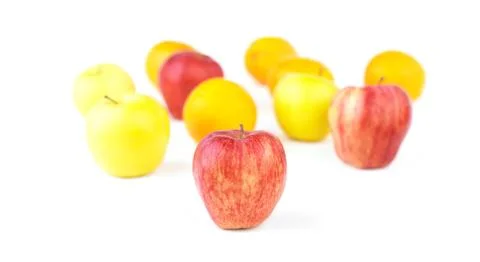 Apple and Fruit Mix Stock Photos
