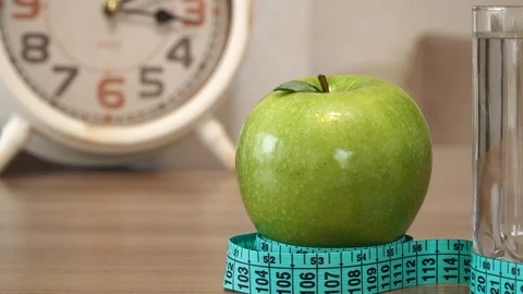 Apple and Water Stock Footage 86992210