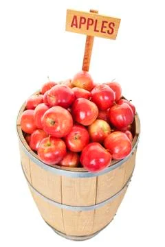 Apple barrel Stock Photos