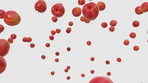 Apple Blast Element Stock Footage 269763304