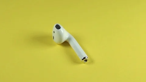 Apple Bluetooth Airpods Stock Footage 103837460
