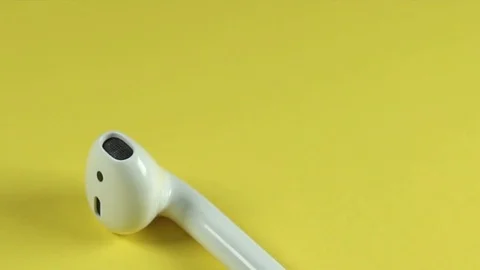 Apple Bluetooth Airpods Stock Footage 103837567