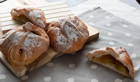 Apple bun Stock Photos