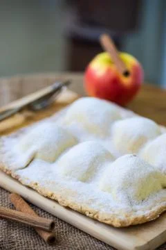 Apple cake dessert Stock-Fotos