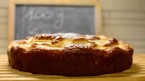 Apple cake Stock Footage 83074123