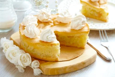 Apple cake Stock Photos