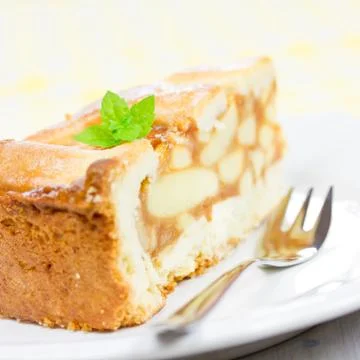 Apple cake Stock Photos