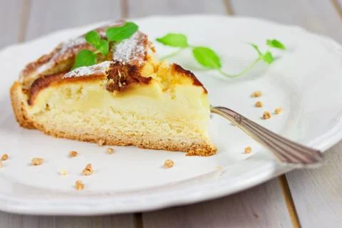 Apple cake Stock Photos