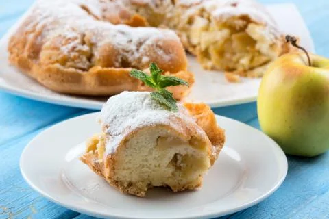 Apple cake Stock Photos