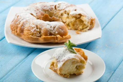 Apple cake Foto stock
