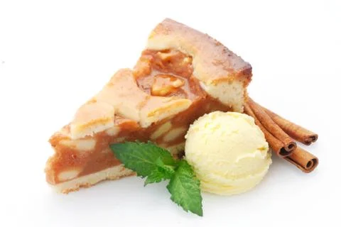 Apple Cake Stock Photos
