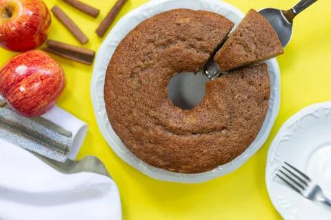 Apple Cake Foto stock