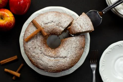 Apple Cake Foto stock
