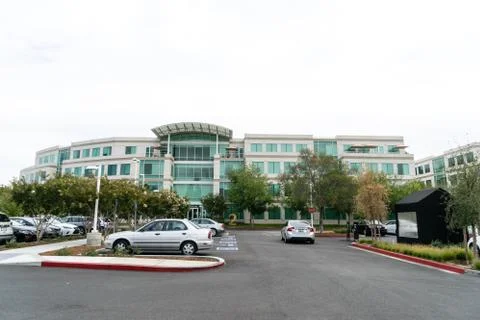 Apple Campus Foto stock
