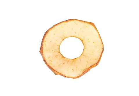 Apple chips isolate Foto stock