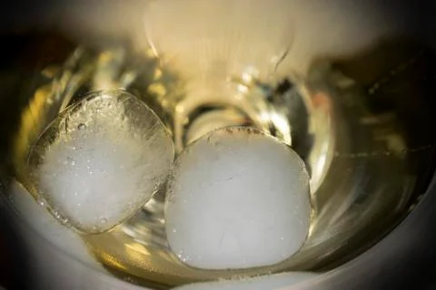 Apple Cider with Ice Stock Photos