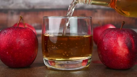 Apple Cider Vinegar Stock Footage 295682420