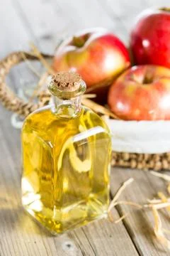 Apple Cider Vinegar Stock-Fotos