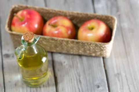Apple Cider Vinegar Stock-Fotos