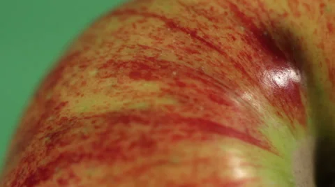 Apple close up in studio Stock Footage 62017065