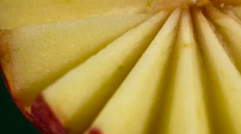 Apple close up in studio Stock Footage 62017160