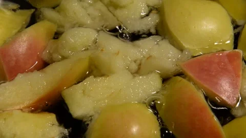Apple compote Stock Footage 328584148