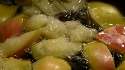 Apple compote Stock Footage 328584149
